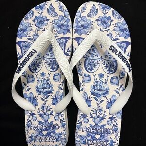 NEW FARM Rio Havaianas Porcelain Garden Flip Flop Sandals